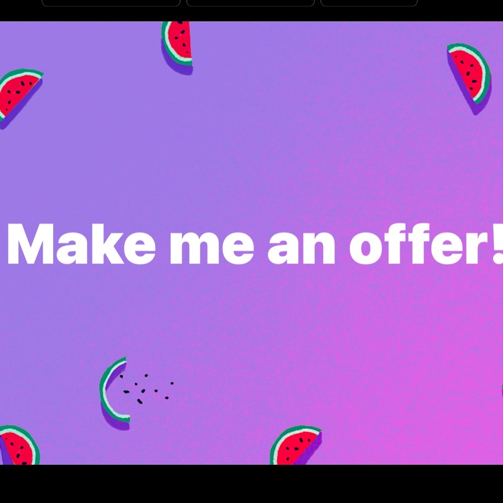 Make me a reasonable offer!!! 🧸